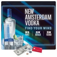 16"x18"x1/8" - Heavy Duty Fabric Counter Mat - Made in the... from ASI 49716...