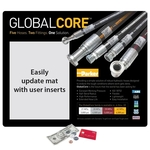 Ultra Thin Window Counter Mat-16" x 20" x .015"