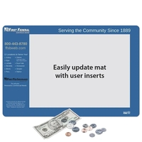 10" x 15" x .020" - Ultra Thin Window Counter Mat... from ASI 49716 Digispec...