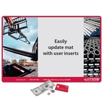 Ultra Thin Window Counter Mat-12" x 18" x .020"