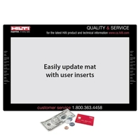 17" x 26" x .020" - Ultra Thin Window Counter Mat... from ASI 49716 Digispec...