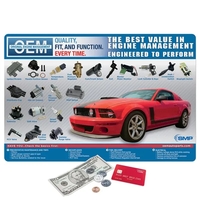 Ultra Thin Counter Mat-12" x 18" x .020"