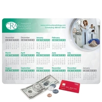 10" x 15" x 1/4" - Heavy Duty Fabric Calendar Counter... from ASI 49716...