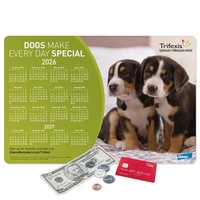 10" x 15" x 1/8" - Heavy Duty Fabric Calendar Counter... from ASI 49716...