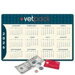 Heavy Duty Fabric Calendar Counter Mat - 11" x 17" x 1/16"