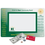 Ultra Thin Window Calendar Counter Mat-10" x 15" x .020"