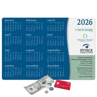 12" x 18" x 1/16" - Heavy Duty Calendar Counter Mat... from ASI 49716...