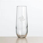 Ossington Stemless Flute - 8.5oz - Deep Etch
