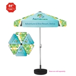 The Vented Bistro Digital Patio Umbrella