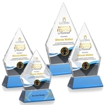 Shelton VividPrint™ Award on Newhaven Base - Sky Blue