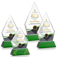 Shelton VividPrint™ Award on Newhaven Base - Green... from ASI 84592 St Regis...