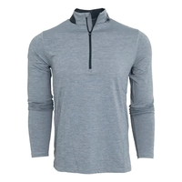 With an athletic fit for enhanced performance, this active quarter-zip...