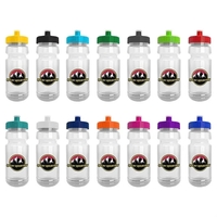 24 oz. bike bottle with transparent design and push-pull lid.... from ASI...
