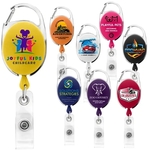 Bubble Carabiner Retractable Badge Reel