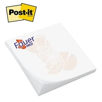 2 3/4" x 3" custom printed notepad with 25 or 50... from ASI 91240...