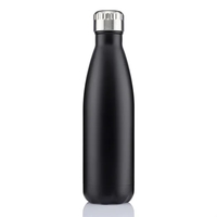 Double wall insulated stainless steel insulated 17 ounce bottle with...