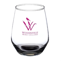 12 oz Silicia Stemless Wine Glasses