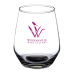 12 oz Silicia Stemless Wine Glasses