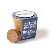 Mini Planting Kit - Cardstock Wrap w/ Seed Paper Medallion