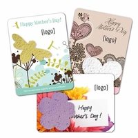 Gift pack features a recycled info card and plantable piece of... from ASI...