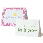 Seed Paper Folding Card