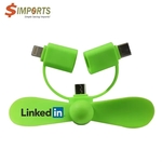 Mini 3-in-1 Portable Phone Fan