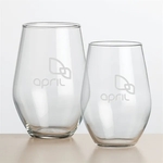 Vale Stemless Wine - Deep Etch