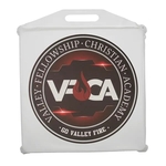 14" x 14" x 2" Seat Cushions, Full Color Imprint
