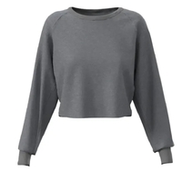 The Aspen Cropped Crewneck is crafted from naturally breathable premium...