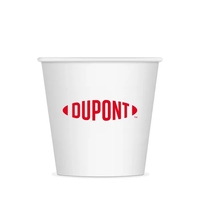 4 oz. white paper cup with customization.... from ASI 91880 Tranter Graphics Inc