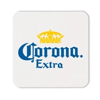 3.5" square digitally printed drink coaster made of recycled 60pt....