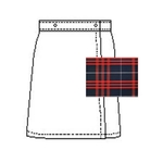 A+ Uniforms - Girls' Blend Plaid Skort