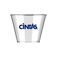 9 oz. clear plastic cup; made in the USA.... from ASI 91880 Tranter Graphics Inc