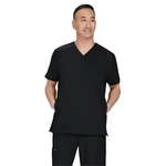 koi - Cureology - Men's Three-Pocket Stasis Scrub Top