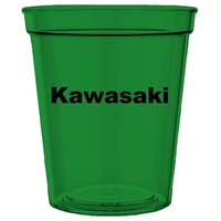 Translucent plastic 16 ounce stadium cups in assorted colors.... from ASI...