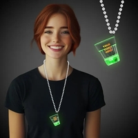 Jade LED 2oz Shot Glass Medallion