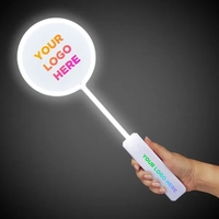 White circle wand with LED lights and 3 light functions.... from ASI 42016...