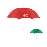 60" arc golf umbrella with a 100% RPET canopy for shielding... from ASI 61125...