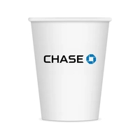 8 oz. white paper cup with customization.... from ASI 91880 Tranter Graphics Inc