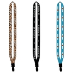1/2" Dyed-Sublimation Lanyard with Non-Swivel Plastic Hook