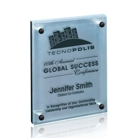 Kingston Plaque - Metallic Silver