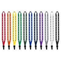 1/2" polyester lanyard with non-swivel plastic hook.... from ASI 88060...