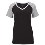 Colorblock V-Neck Tee