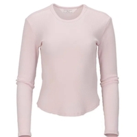 Waffle Knit Long Sleeve Tee