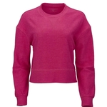 Rib Knit Corded Boxy Crew