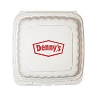 9" x 9" Eco-Friendly Takeout Container