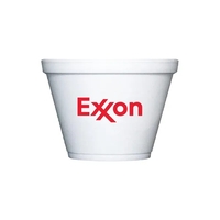 3.5 ounce white foam sampling cup with screen printing; made in... from ASI...