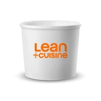 24 ounce capacity recyclable paper food bowls. Made in the USA.... from ASI...