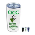 20 oz Powder Coated Double Wall Insulated Stainless Steel