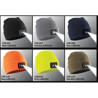 Rechargeable Beanie Cuffed Knit